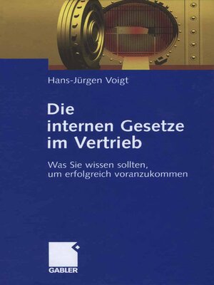 cover image of Die internen Gesetze im Vertrieb